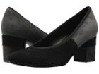 Vaneli Debora (black Suede/dark Grey Suede/matching Elastic/black Suede) Women's Shoes