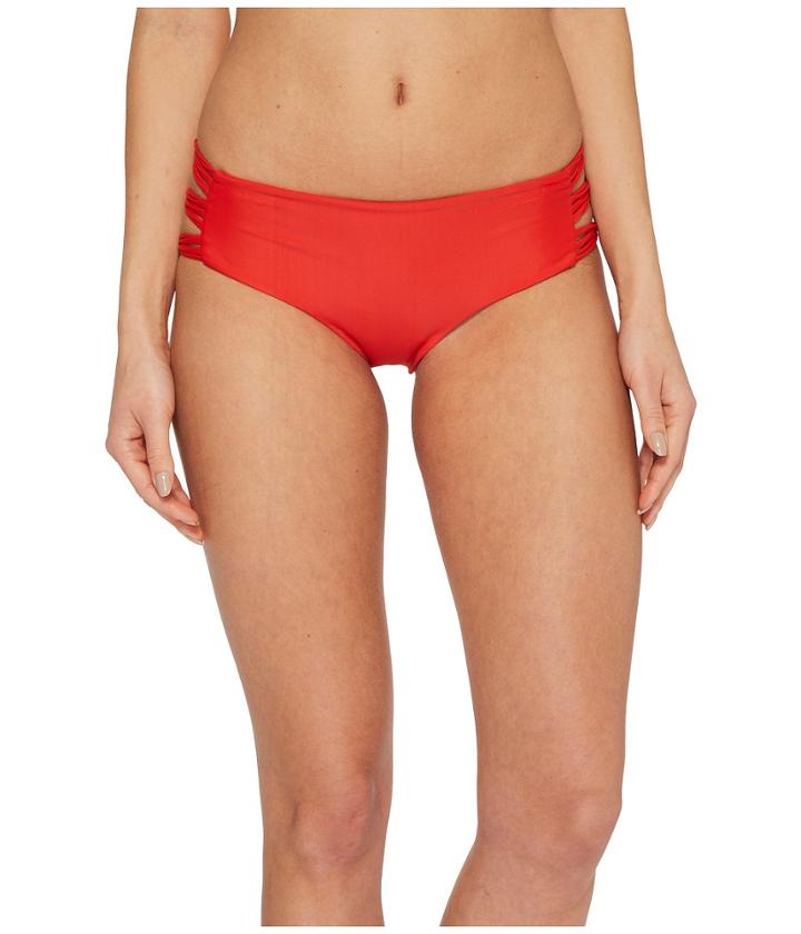 Mikoh Swimwear Barcelona Bottom (red Ginger) Women's Swimwear