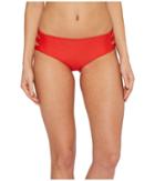 Mikoh Swimwear Barcelona Bottom (red Ginger) Women's Swimwear