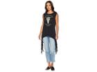 Rock And Roll Cowgirl Tank Top 49-6720 (black) Women's Sleeveless
