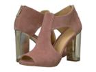 Michael Michael Kors Paloma Open Toe (dusty Rose Kid Suede) High Heels