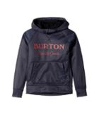 Burton Kids Crown Bonded Pullover Hoodie (little Kids/big Kids) (mood Indigo) Boy's Sweatshirt