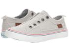 Blowfish Play (dirty Grey Smoked Linen) Women's Lace Up Casual Shoes