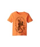 Lucky Brand Kids Eagle Bolt Short Sleeve Tee (toddler) (golden Poppy) Boy's T Shirt