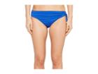 Tommy Bahama Pearl Hipster Bikini Bottom With Ring (old Royal) Women's Swimwear