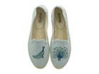 Soludos Peacock Embroidered Smoking Slipper (chambray) Women's Slippers