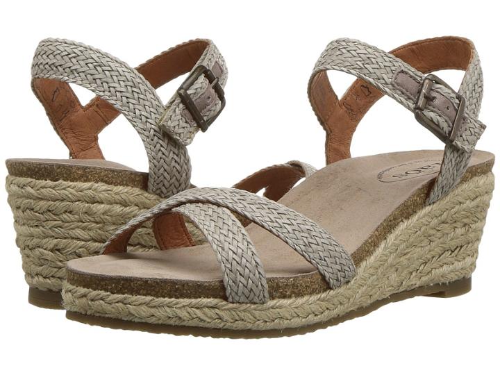 Taos Footwear Hey Jute (stone) Women's  Shoes
