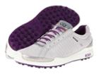 Ecco Golf Biom Hybrid (concrete/imperial Purple) Women's Golf Shoes