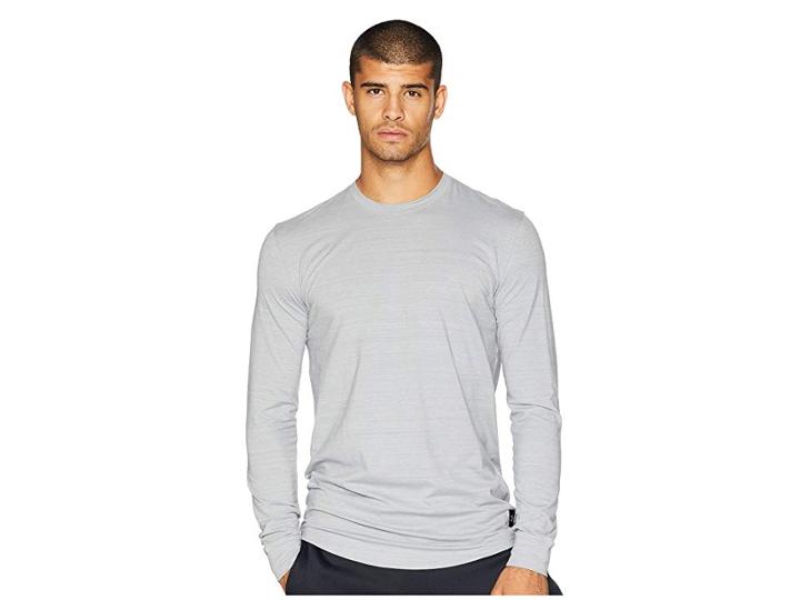 Under Armour Sportstyle Long Sleeve (steel/black) Men's Clothing
