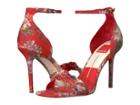 Dolce Vita Helana (red Multi Floral Print) Women's Shoes