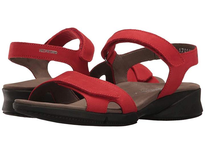 Mephisto Francesca (strawberry Bucksoft) Women's Sandals