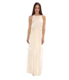 Tibi Flume Asymmetrical Wrap Dress (pearled Ivory) Women's Dress