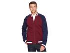 Polo Ralph Lauren Interlock Track Bomber Jacket (classic Wine Multi) Men's Coat