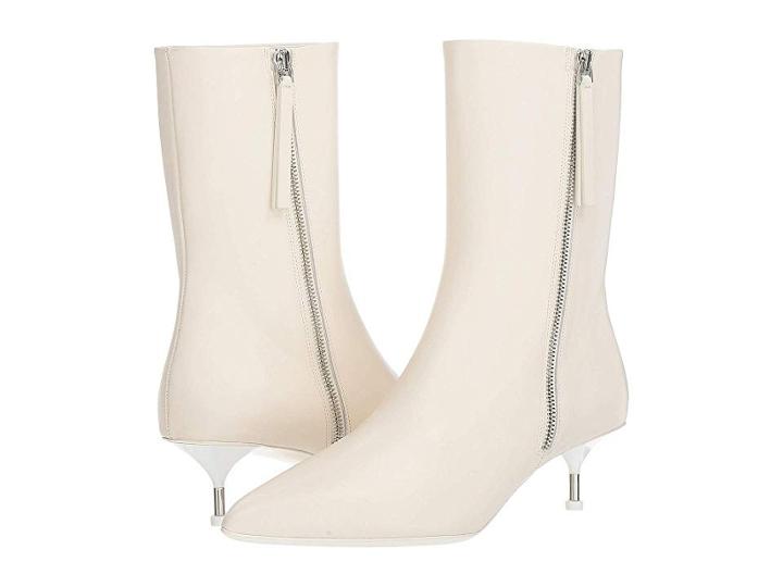 Jil Sander Js31224a (natural) Women's Zip Boots
