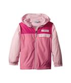 Columbia Kids Mountain Side Lined Windbreaker (little Kids/big Kids) (cherry Blossom/lollipop/punch Pink) Girl's Coat