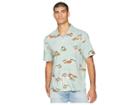 Brixton Lovitz Short Sleeve Woven Shirt (aqua) Men's Short Sleeve Button Up
