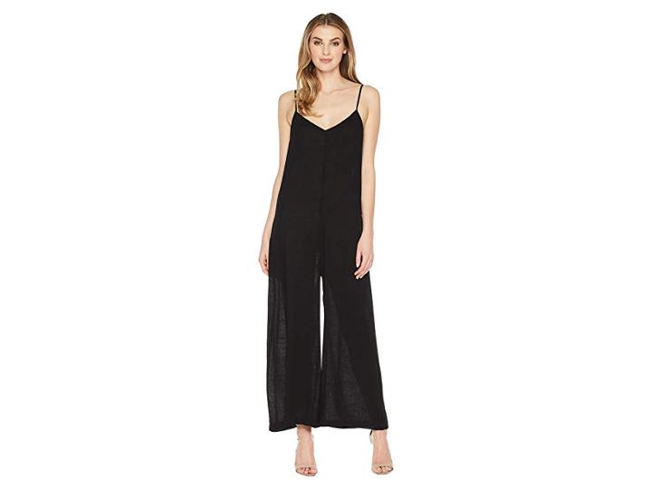 Show Me Your Mumu Leila Tassel Jumpsuit (black Cruise) Women's Jumpsuit & Rompers One Piece