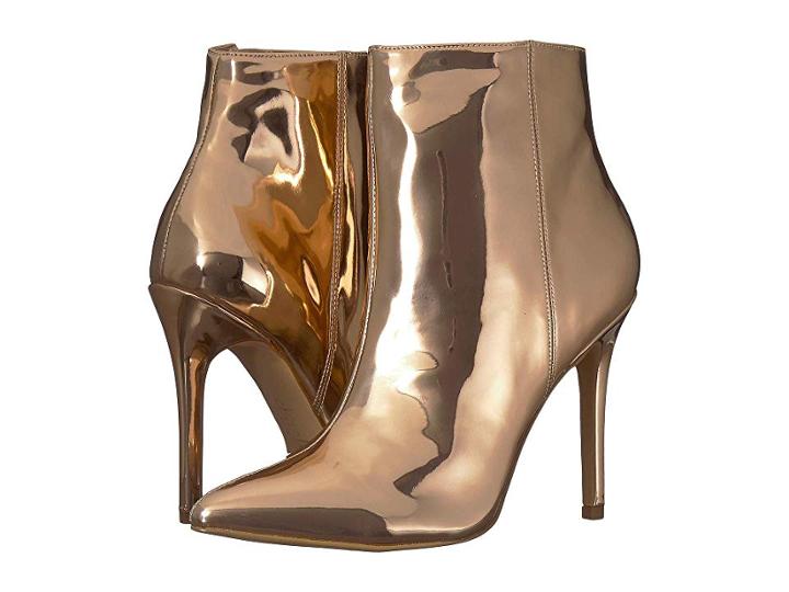 Charles By Charles David Delicious (rose Gold Leather) Women's Boots