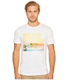 Original Penguin Photographic Surf Tee (bright White) Men's T Shirt