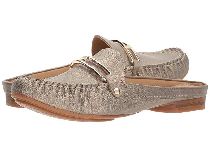 Tahari Klinton (zin Metallic) Women's Clog/mule Shoes