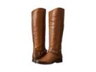 Frye Phillip Ring Tall (brown Smooth Vintage Leather) Women's Pull-on Boots
