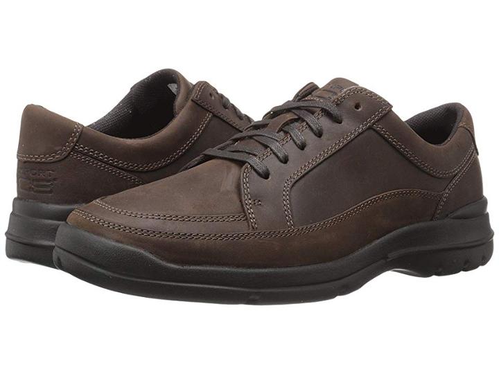 Rockport Cityplay Two Lace To Toe (dark Brown) Men's Shoes