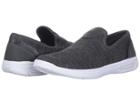 Kenneth Cole Reaction The Ready Sneaker (dark Grey Stretch Knit) Women's Shoes