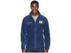 Columbia Collegiate Flankertm Ii Full Zip Fleece (michigan/collegiate Navy) Men's Fleece