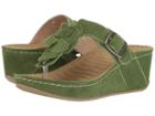David Tate Spring (avocado Suede) Women's Clog/mule Shoes