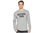 Life Is Good Grateful Dude Long Sleeve Crusher Tee (heather Gray) Men's T Shirt