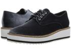 Shellys London Fontain Platform Oxford (old Blue) Women's Lace Up Casual Shoes