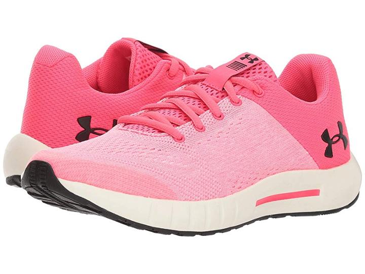 Under Armour Kids Ua Ggs Pursuit (big Kid) (penta Pink/ivory/black) Girls Shoes