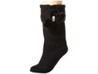 Ugg Pom Pom Short Rain Boot Socks (black) Women's Knee High Socks Shoes