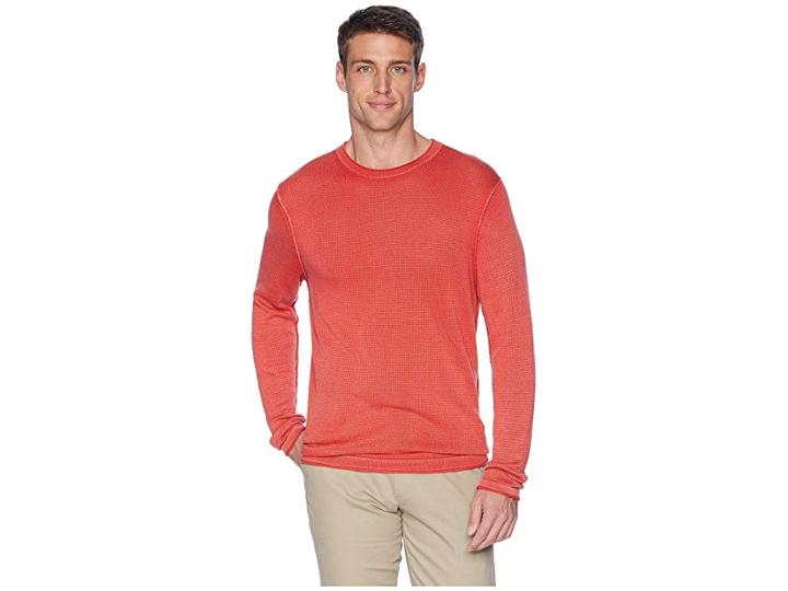 Tommy Bahama South Shore Flip Crew Neck Sweater (poinciana) Men's Sweater