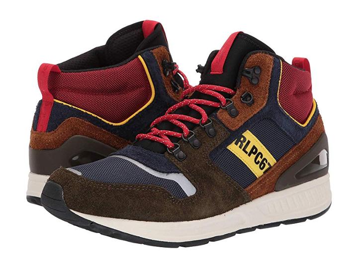 Polo Ralph Lauren Train 100 Mid (deep Olive/newport Navy) Men's Shoes
