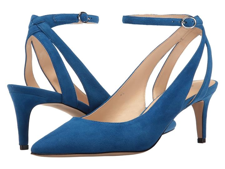 Nine West Shawn (blue Suede) High Heels