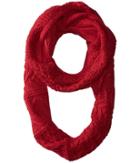 Michael Michael Kors Cable Patchwork Infinity (raspberry) Scarves