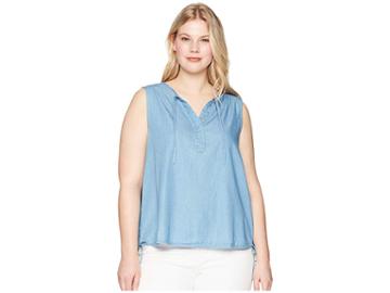 Levi's(r) Plus Jamie Top (medium Light Wash) Women's Clothing