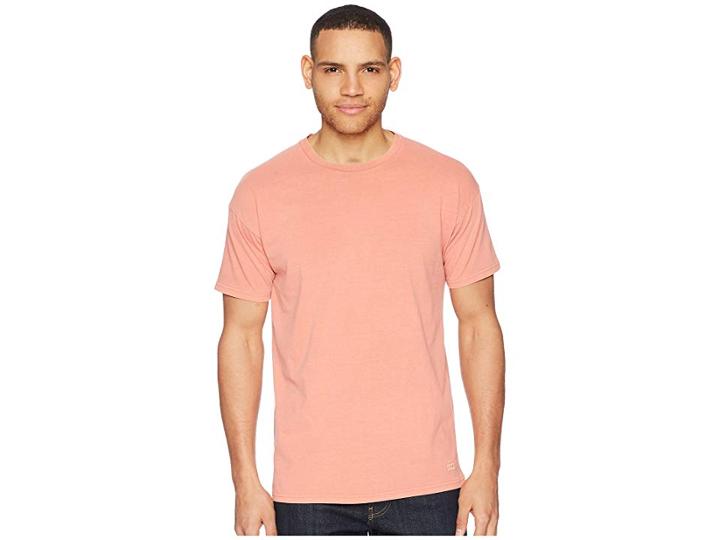 Globe Goodstock Tee (dusty Coral) Men's Clothing
