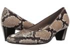 Ara Kelly (taupe Snake) Women's  Shoes
