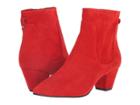 Sam Edelman Karlee (candy Red Kid Suede Leather) Women's Shoes