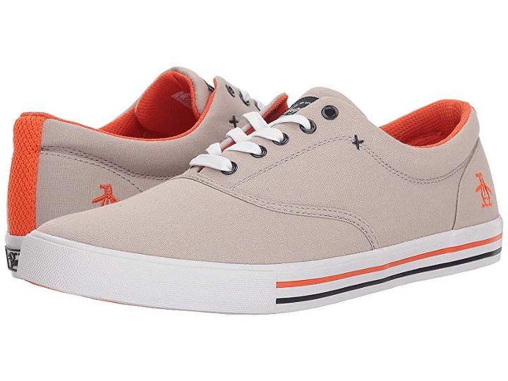 Original Penguin Buckley (light Grey/orange) Men's Shoes