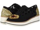 Betsey Johnson Winnie (black Multi) Women's Lace Up Casual Shoes