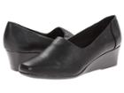 Lifestride Groupie (black Paris Napa) Women's Wedge Shoes