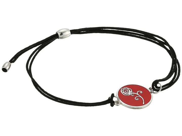 Alex And Ani Kindred Cord Alpha Omicron Pi Bracelet (sterling Silver) Bracelet