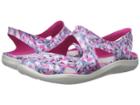 Crocs Swiftwater Wave Graphic (candy Pink) Women's Sandals