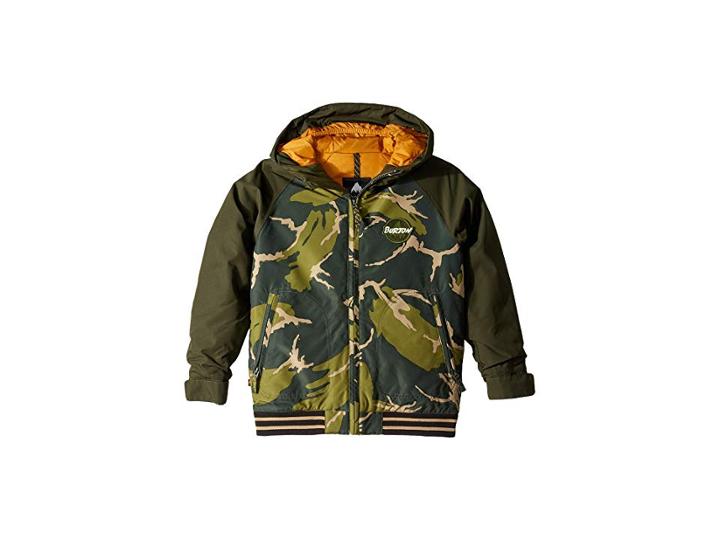 Burton Kids Game Day Jacket (little Kids/big Kids) (mountain Camo/resin) Boy's Coat