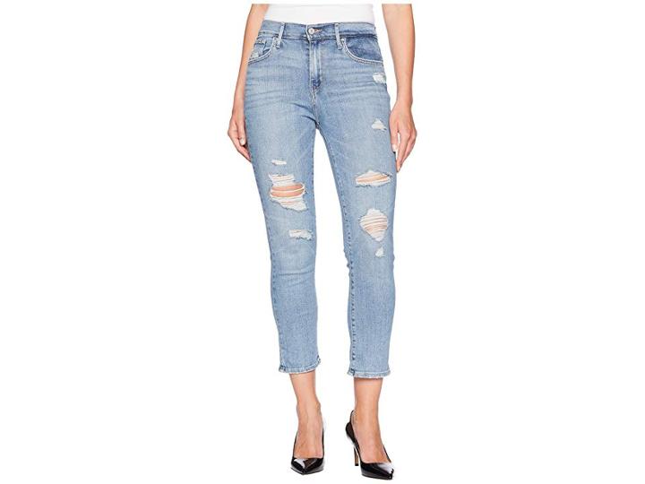 Levi's(r) Womens 724 High-rise Straight Crop (out Of Water) Women's Jeans