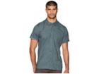 Hurley Dri-fit Tod Short Sleeve Woven (faded Spruce) Men's Clothing