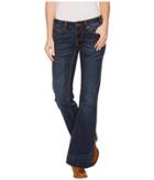 Rock And Roll Cowgirl Trousers Fit In Dark Vintage W8-4618 (dark Vintage) Women's Jeans